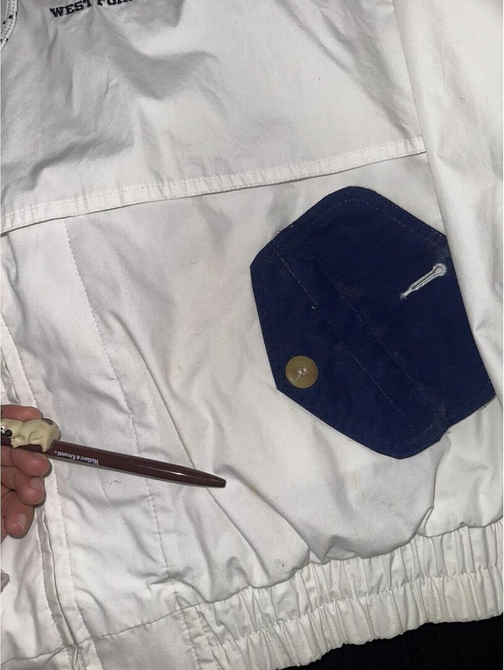 🇺🇸 Vintage West Point USMA Military Utility Windbreaker Jacket XL 🇺🇸🧥 - Picture 6 of 15